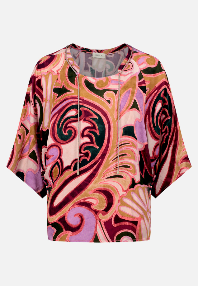 Casual-Bluse mit Muster / Vorderseite