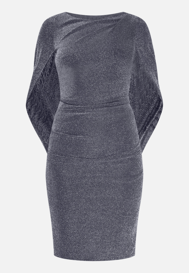 Cocktailkleid im Glitzer-Look / Vorderseite