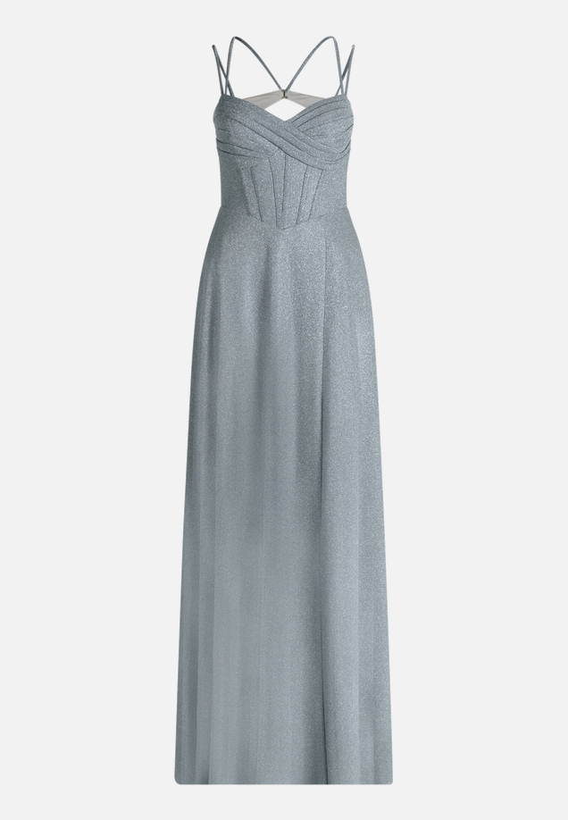 Abendkleid im Glitzer-Look / Vorderseite