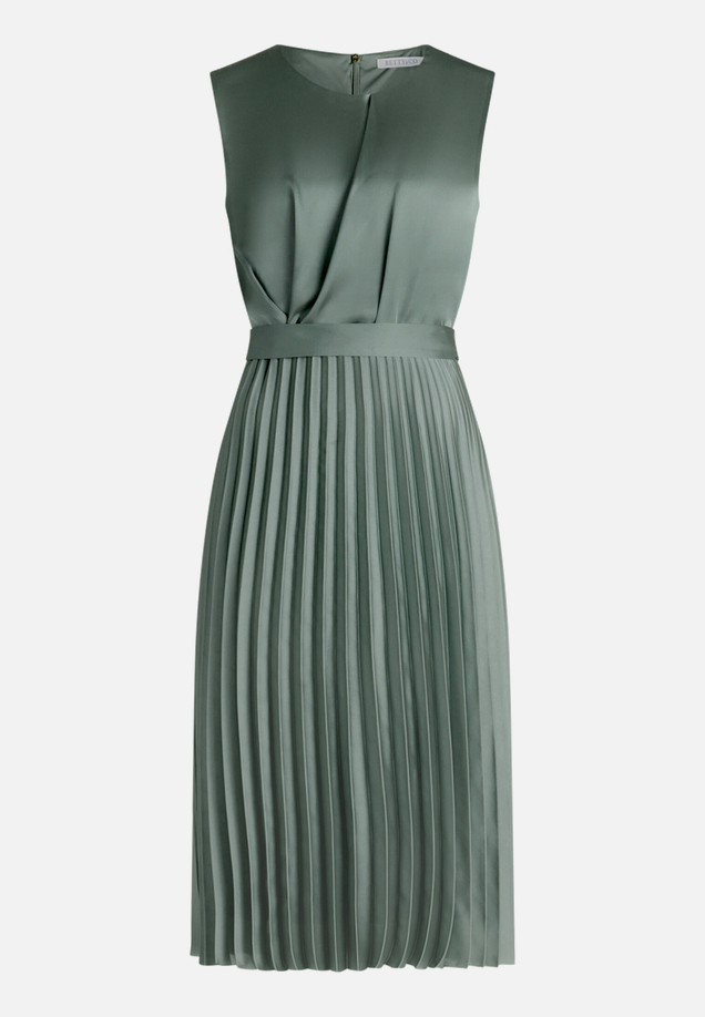Chiffonkleid mit Plissee / Vorderseite