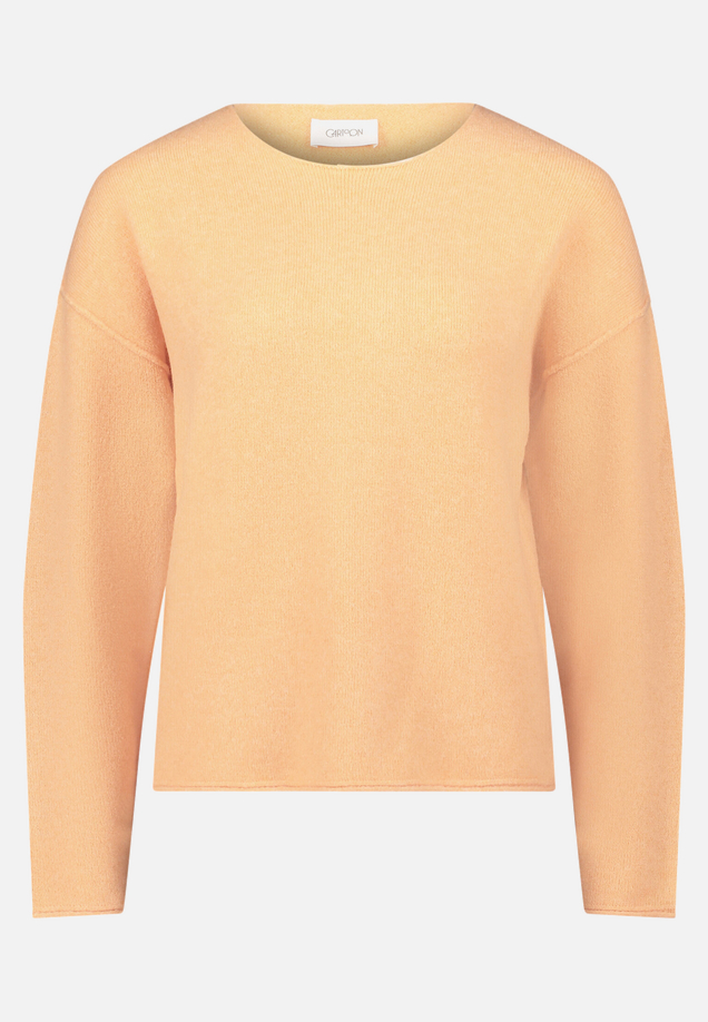 Strickpullover mit Rundhalsausschnitt / Vorderseite
