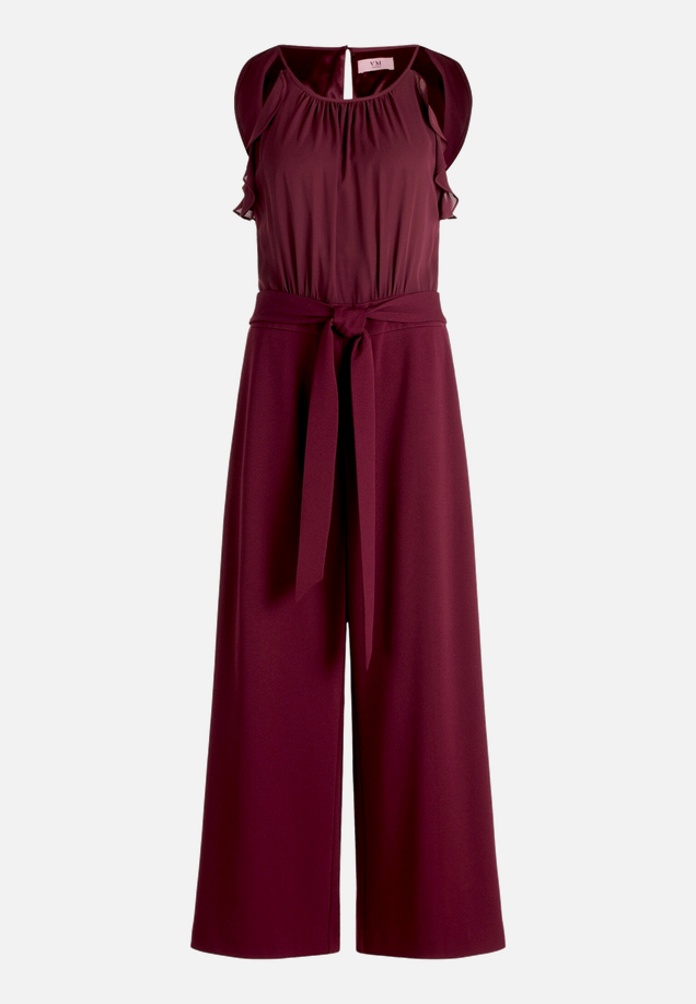 Jumpsuit mit Volant / Vorderseite