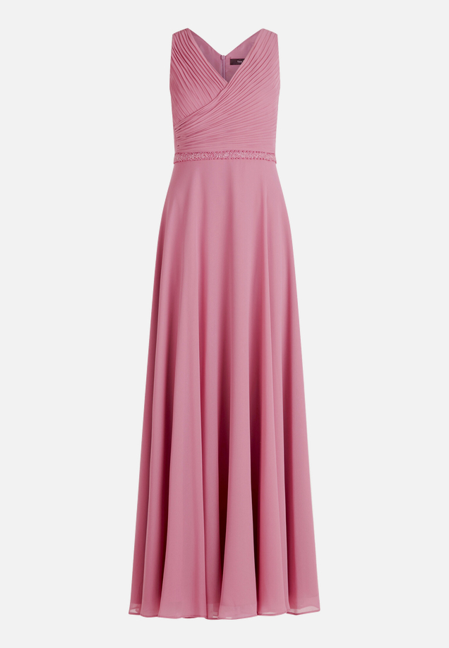 Abendkleid mit Plissee / Vorderseite