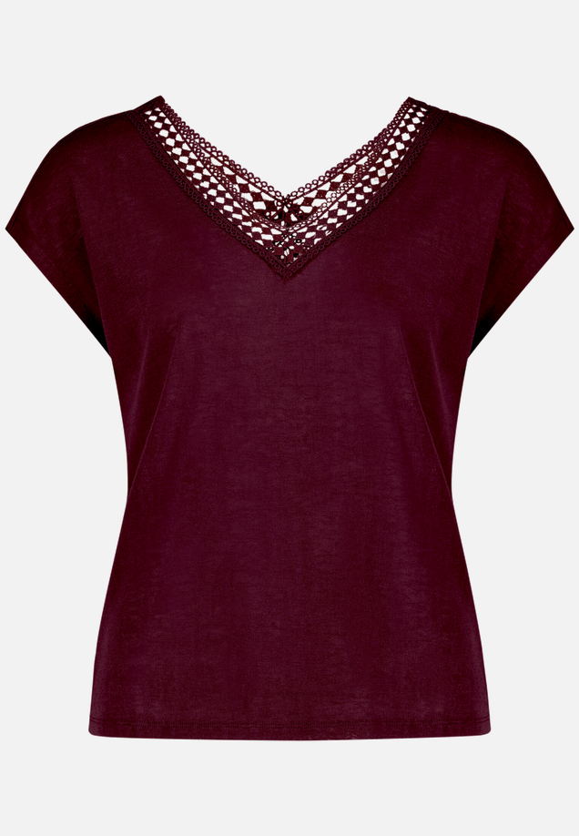 T-Shirt  mit Spitze / Vorderseite