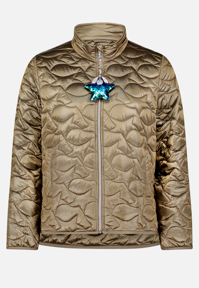 Steppjacke mit Eingrifftaschen / Vorderseite