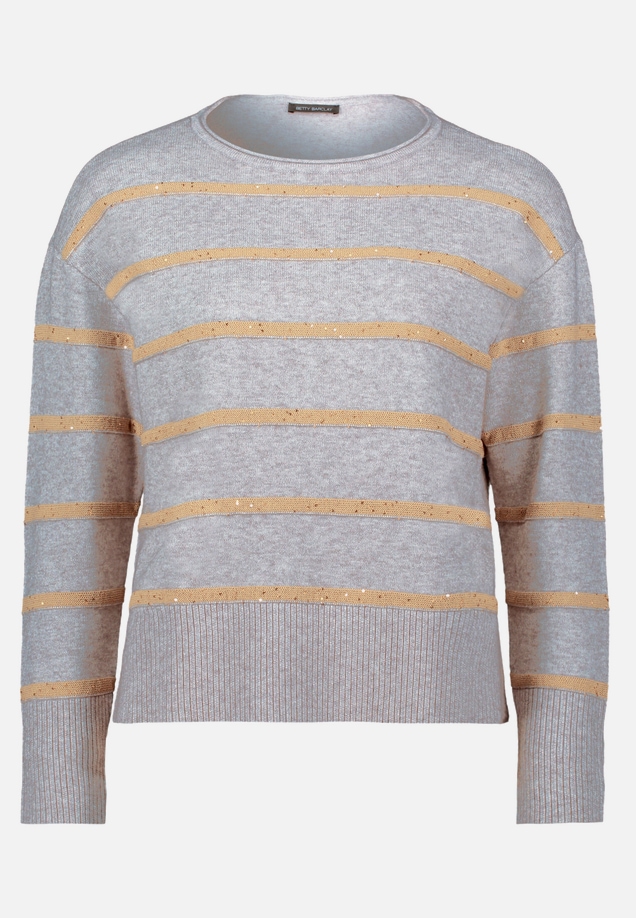Strickpullover mit Pailletten / Vorderseite