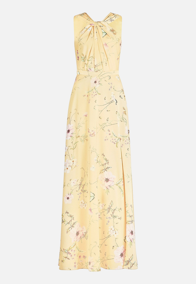 Abendkleid mit Blumenprint / Vorderseite