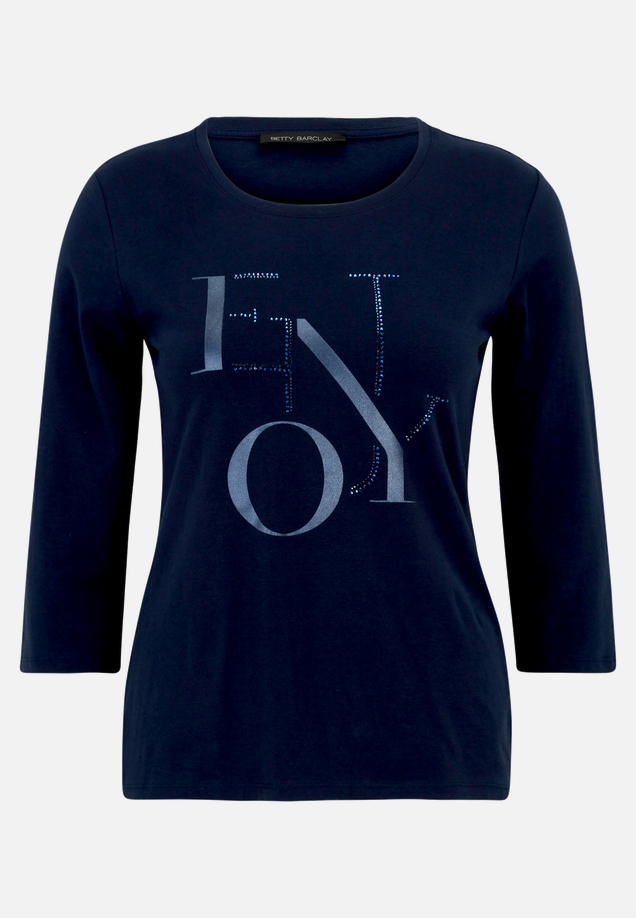 Basic Shirt mit Aufdruck / Vorderseite