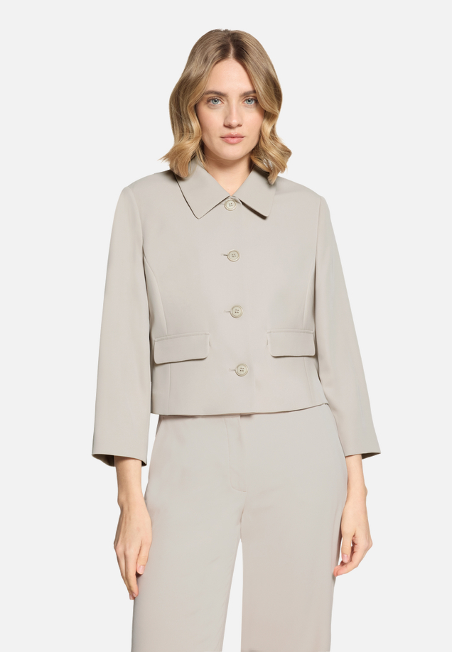 Blazer-Jacke mit 3/4 Arm / Modellfoto Vorderseite