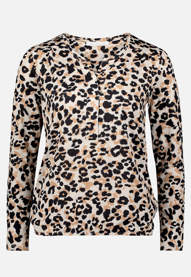 Casual-Shirt mit Gummizug / Vorderseite