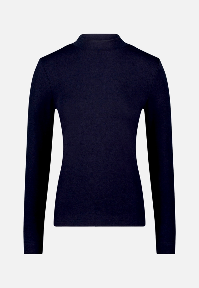 Langarmshirt mit Stehkragen / Vorderseite