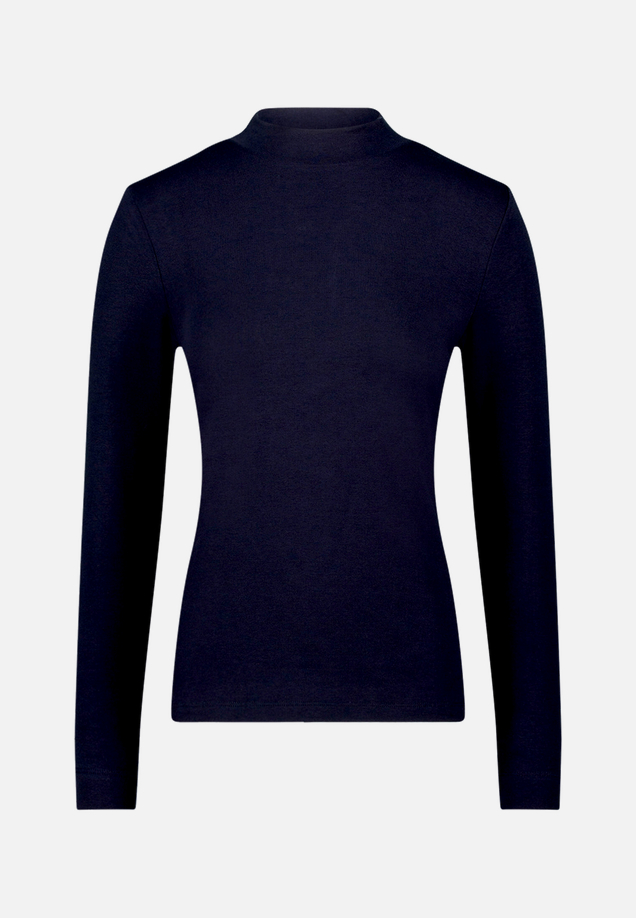 Langarmshirt mit Stehkragen / Vorderseite