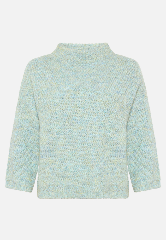 Strickpullover mit Stehkragen / Vorderseite