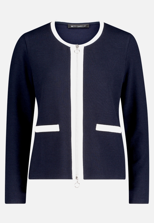 Shirtjacke mit Struktur / Vorderseite