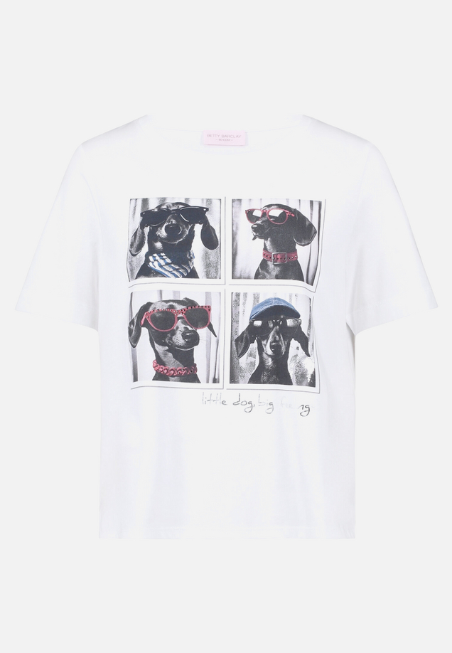 Basic Shirt mit Aufdruck / Vorderseite