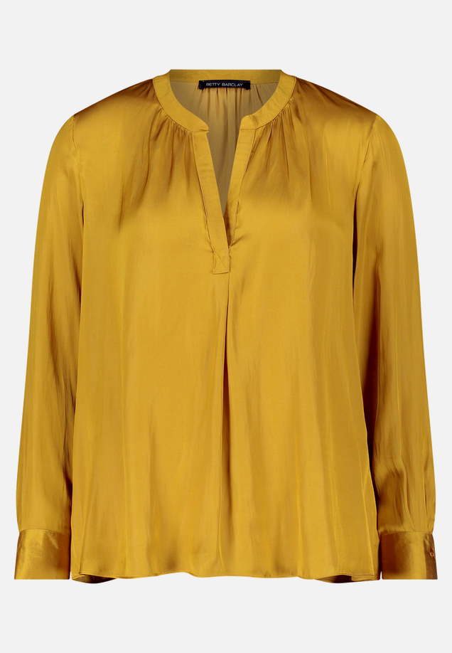 Satin-Bluse langarm / Vorderseite