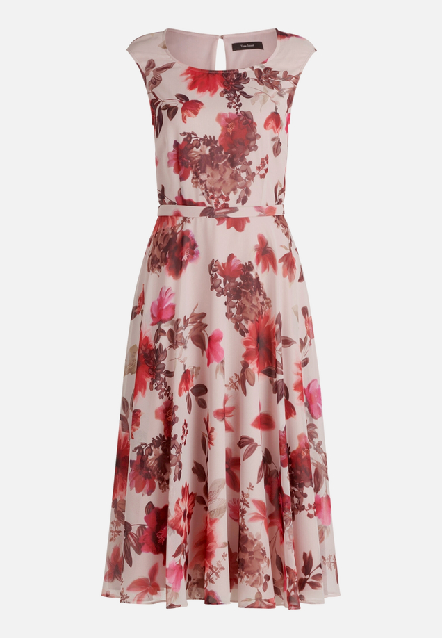 Cocktailkleid mit Print / Vorderseite