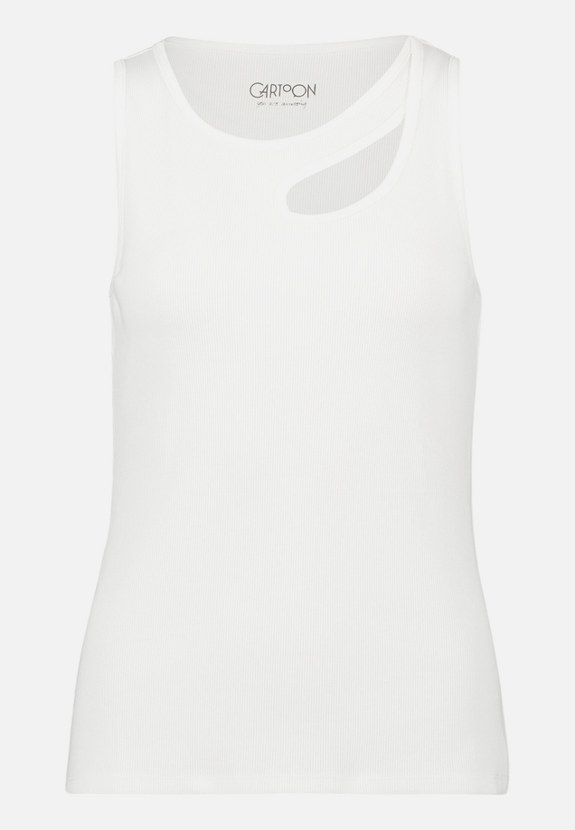 Basic-Top mit Rundhalsausschnitt / Vorderseite