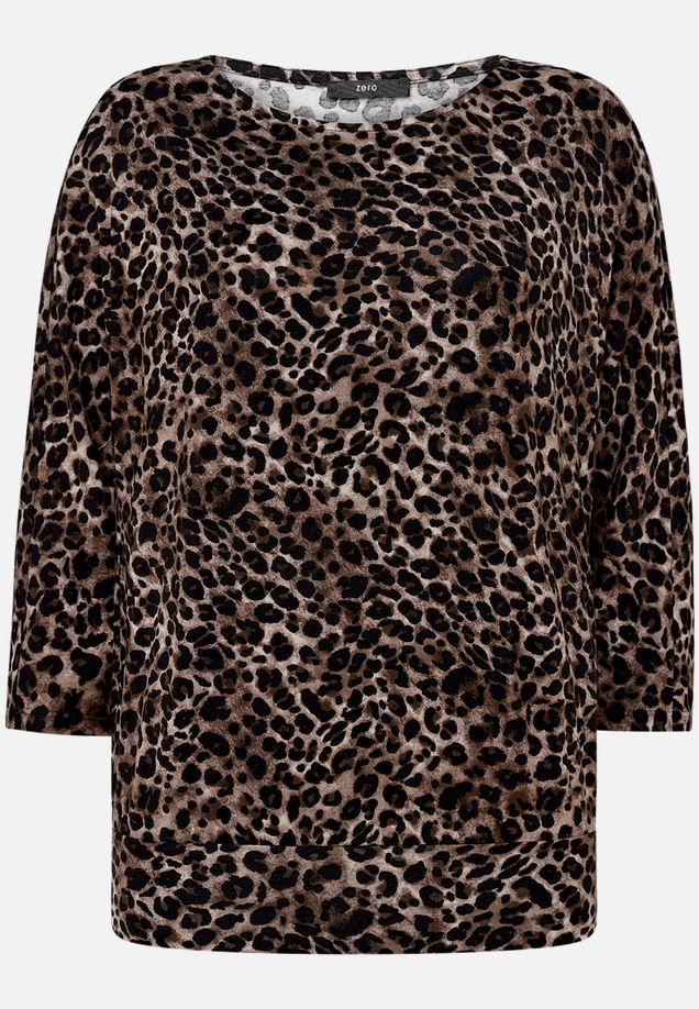 Leo-Shirt  mit 3/4 Arm  / Vorderseite
