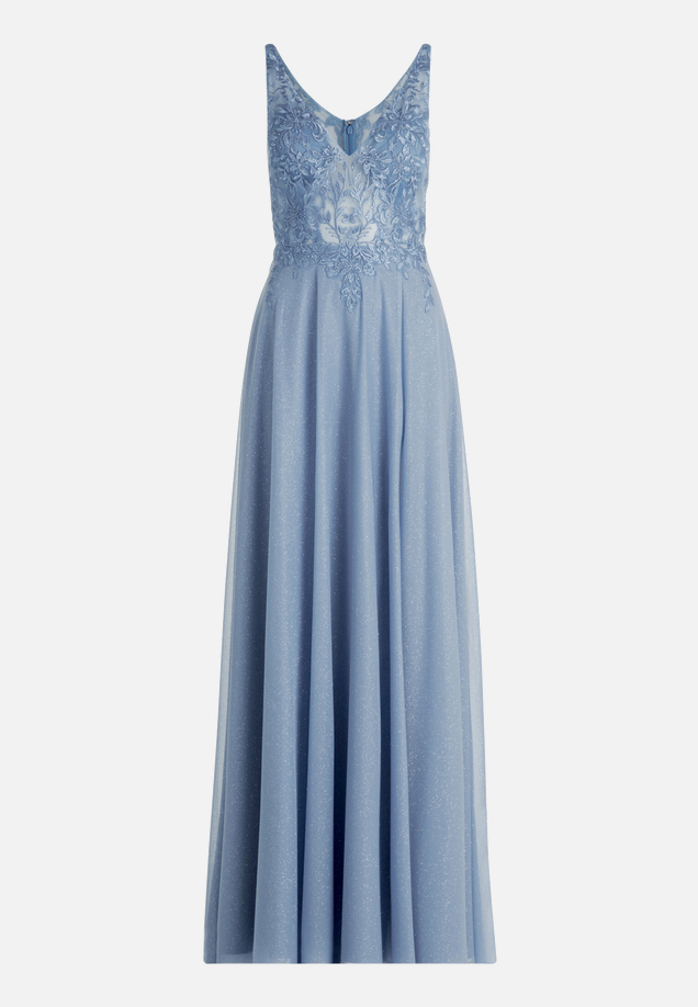 Abendkleid im Glitzer-Look / Vorderseite