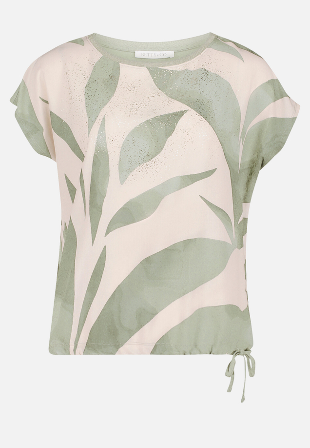 Casual-Shirt mit Print / Vorderseite