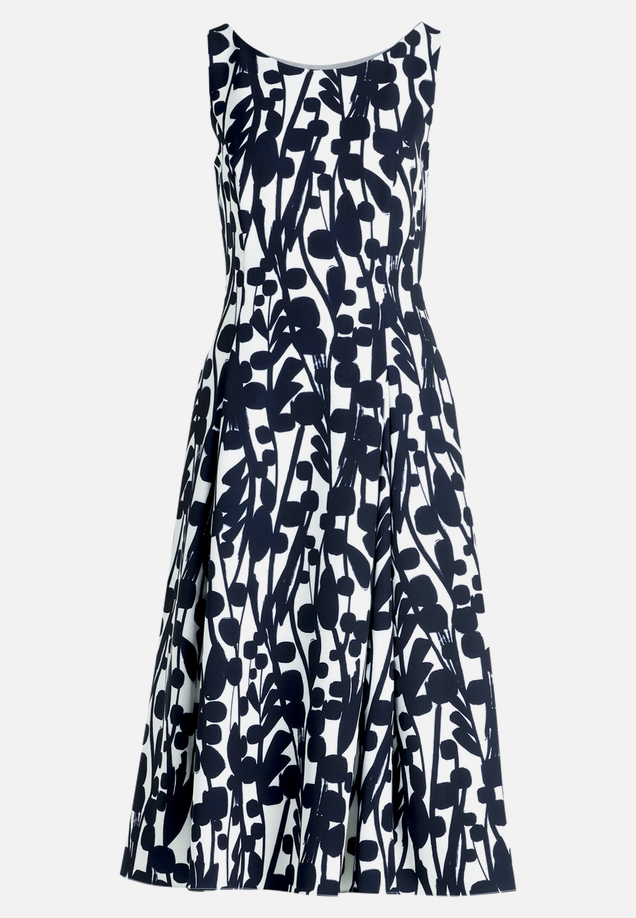 Cocktailkleid mit Print / Vorderseite