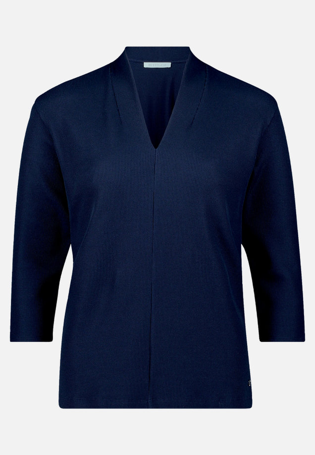 Casual-Shirt mit V-Ausschnitt / Vorderseite