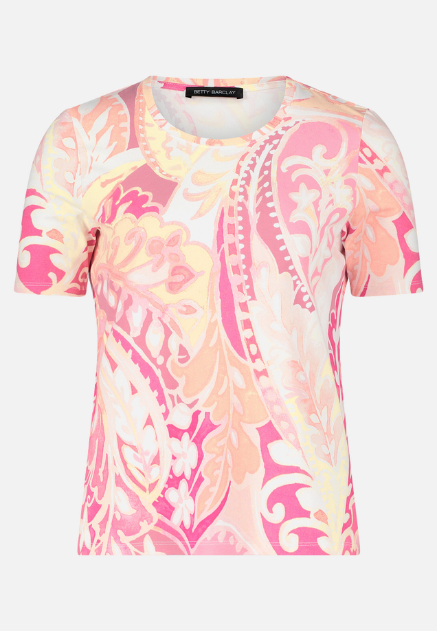 Basic Shirt mit Print / Vorderseite