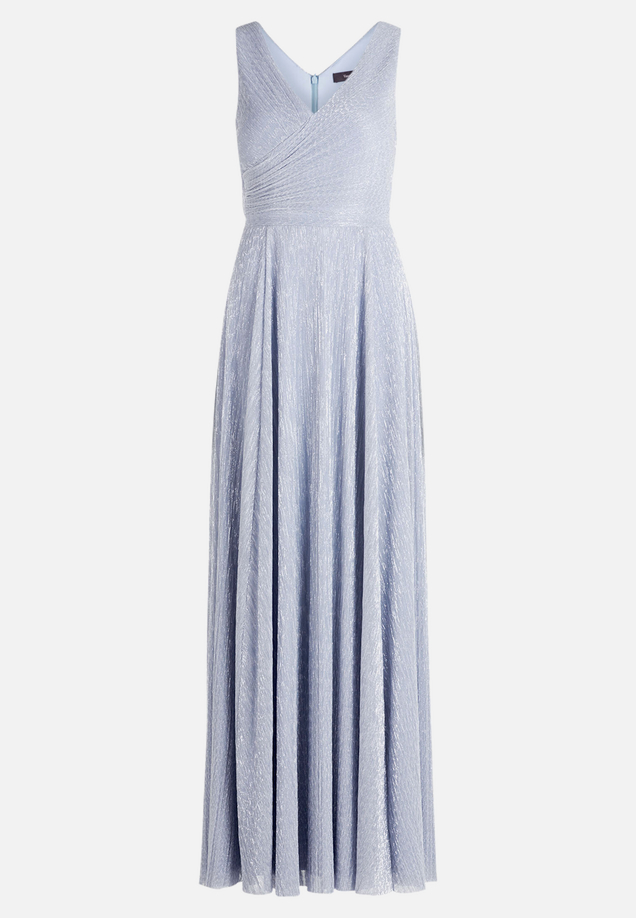 Abendkleid mit Plissee / Vorderseite