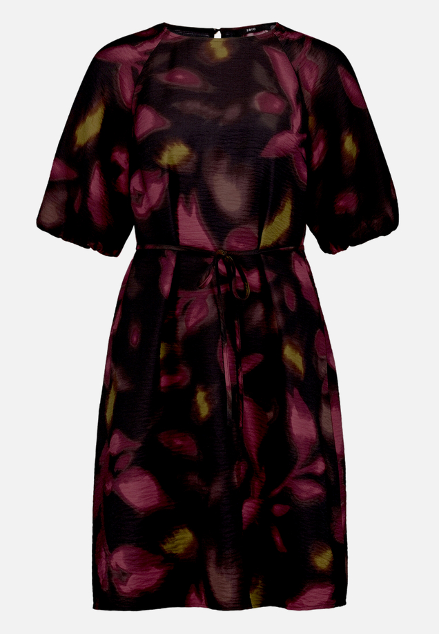 Minikleid mit Blumen / Vorderseite