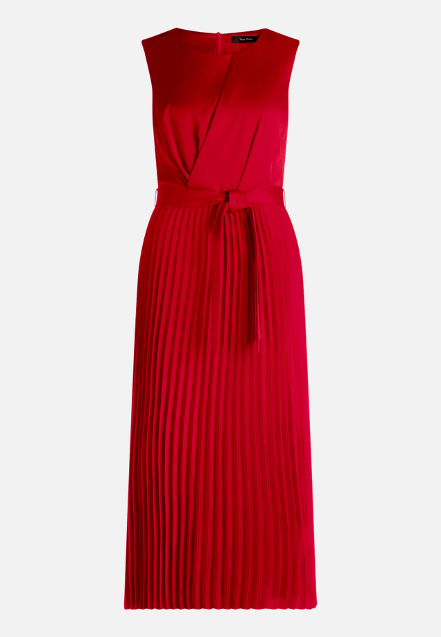 Cocktailkleid mit Plissee / Vorderseite