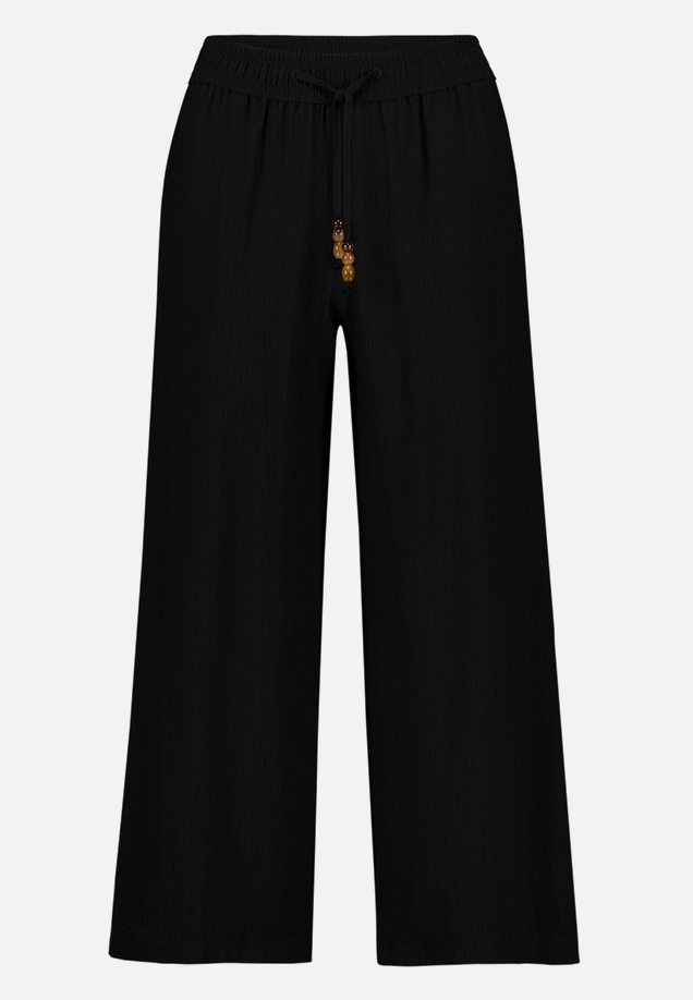 Stoffhose 7/8 mit Bindedetail  / Vorderseite