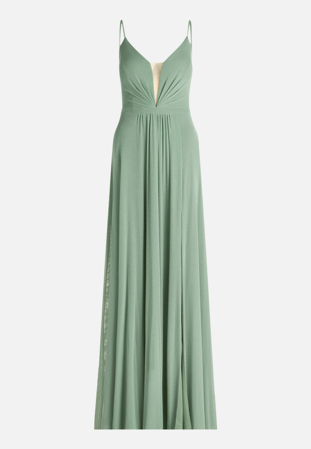 Abendkleid mit Lurexfaden / Vorderseite