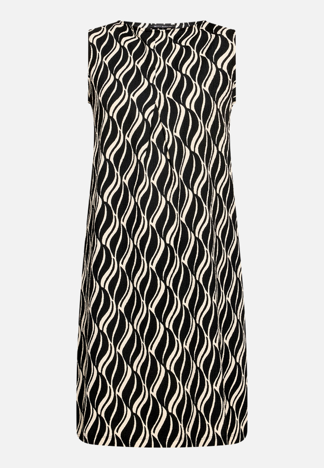 Midikleid  mit grafischem Muster  / Vorderseite