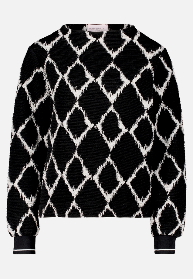 Sweatshirt mit Rippbündchen / Vorderseite