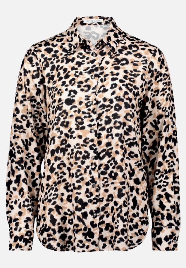 Hemdbluse mit Print / Vorderseite