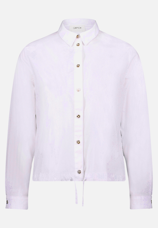 Casual-Bluse mit Bindegürtel / Vorderseite