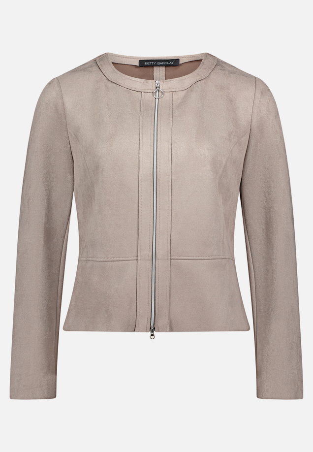 Taillierter  Blazer mit Reißverschluss  / Vorderseite