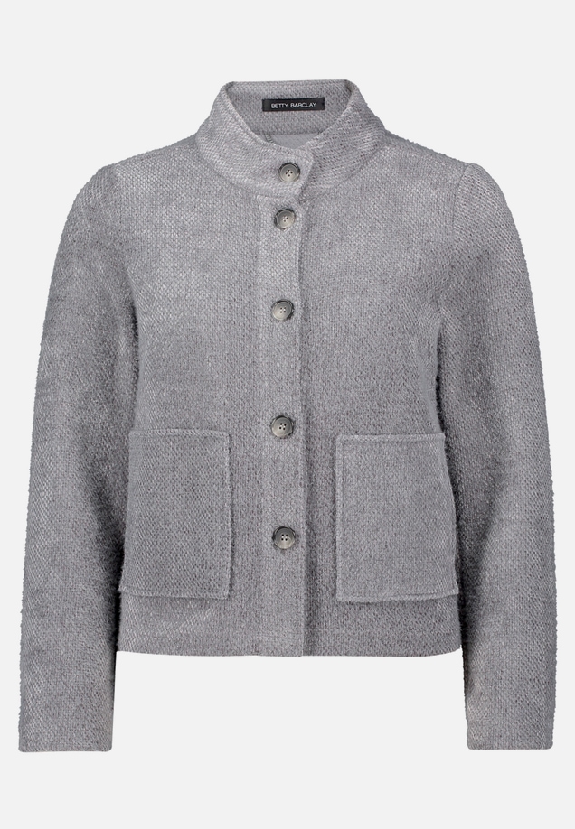 Blazer-Jacke mit Knöpfen / Vorderseite