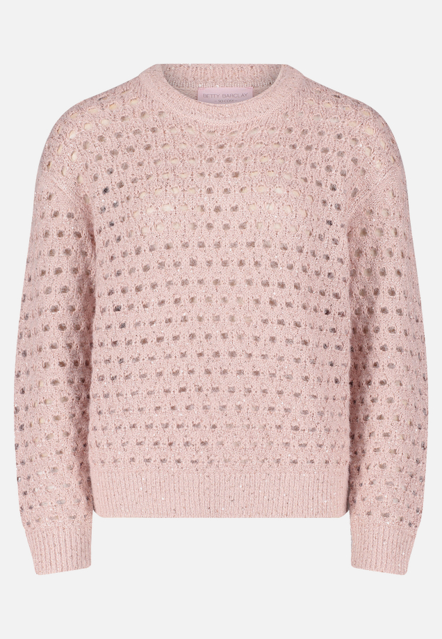 Strickpullover mit Effektgarn / Vorderseite