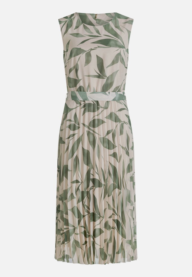 Chiffonkleid mit Plissee / Vorderseite