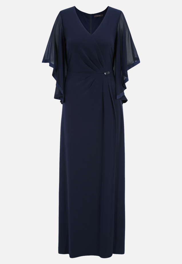 Abendkleid mit Flügelärmeln / Vorderseite