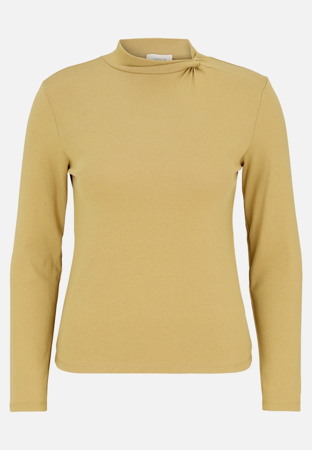 Langarm-Shirt mit Kragen / Vorderseite