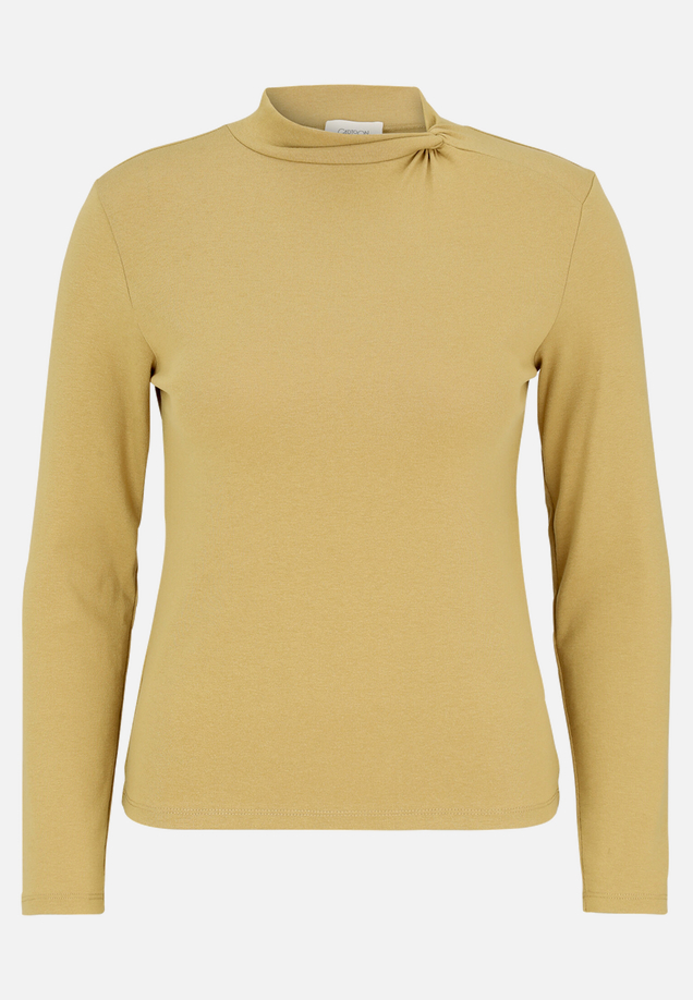 Langarm-Shirt mit Kragen / Vorderseite