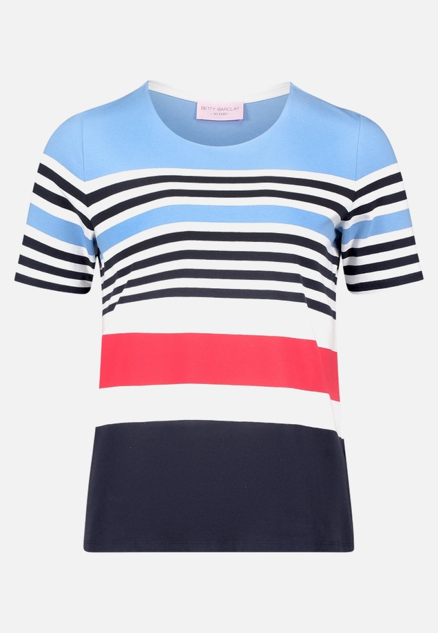 Basic Shirt mit Ringel / Vorderseite