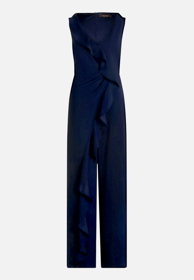 Jumpsuit mit Volant / Vorderseite
