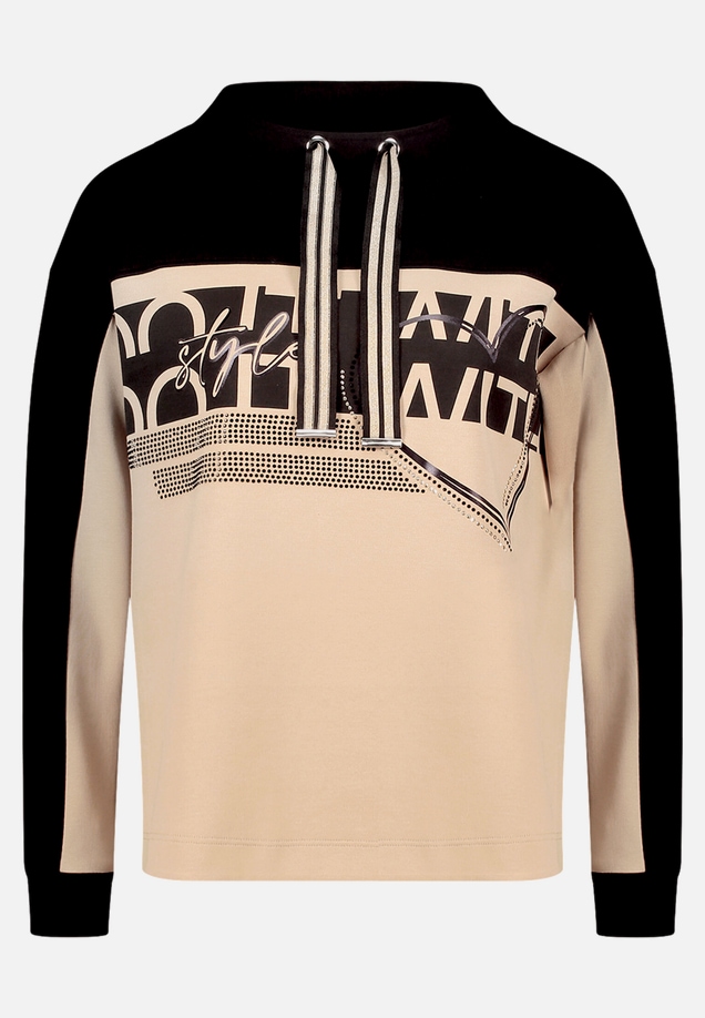 Sweatshirt mit Stehkragen / Vorderseite