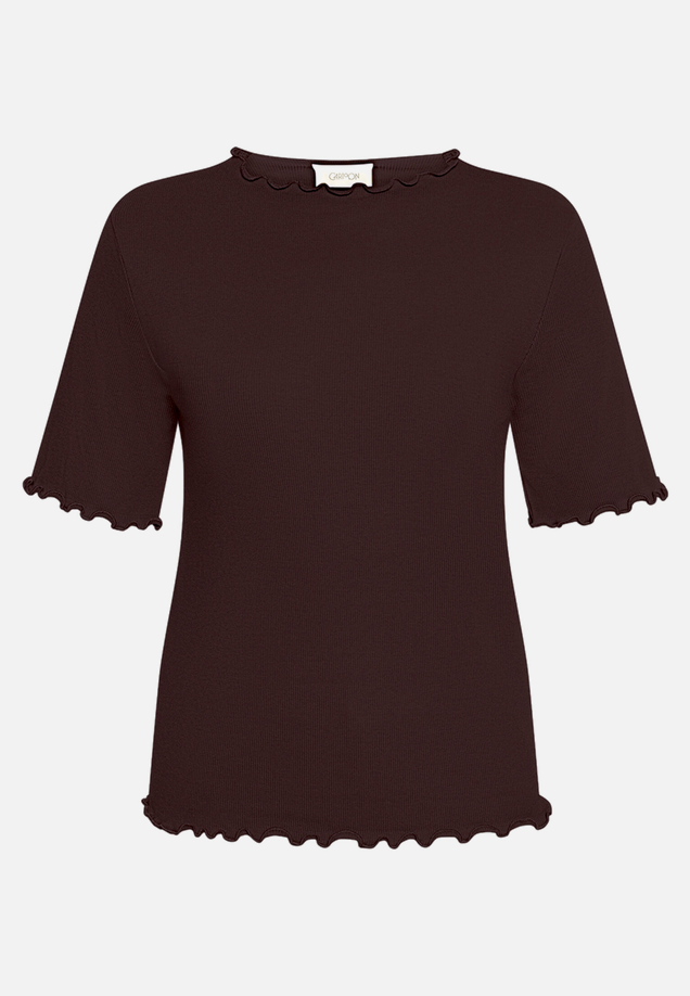 Halbarm-Shirt mit Kragen / Vorderseite