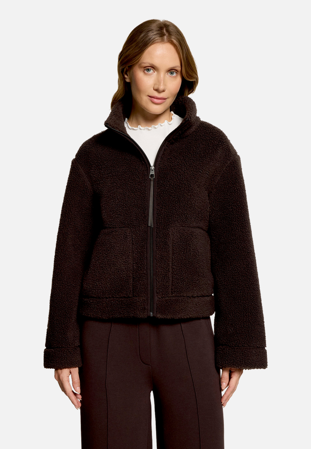 Sweatjacke langarm / Modellfoto Vorderseite