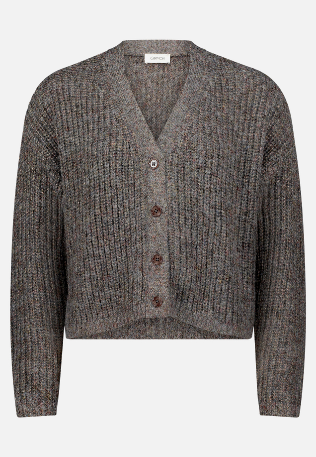 Cardigan mit V-Ausschnitt / Vorderseite